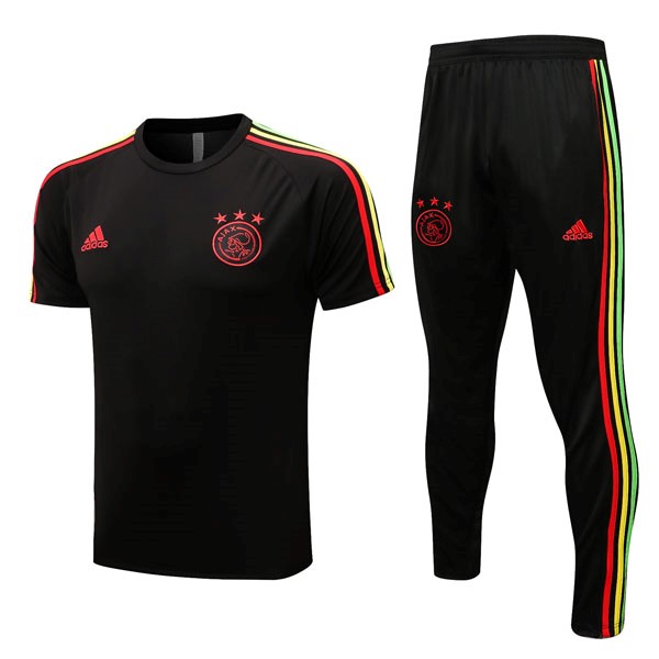 Trikot Ajax Komplett-Set 2022-23 Schwarz